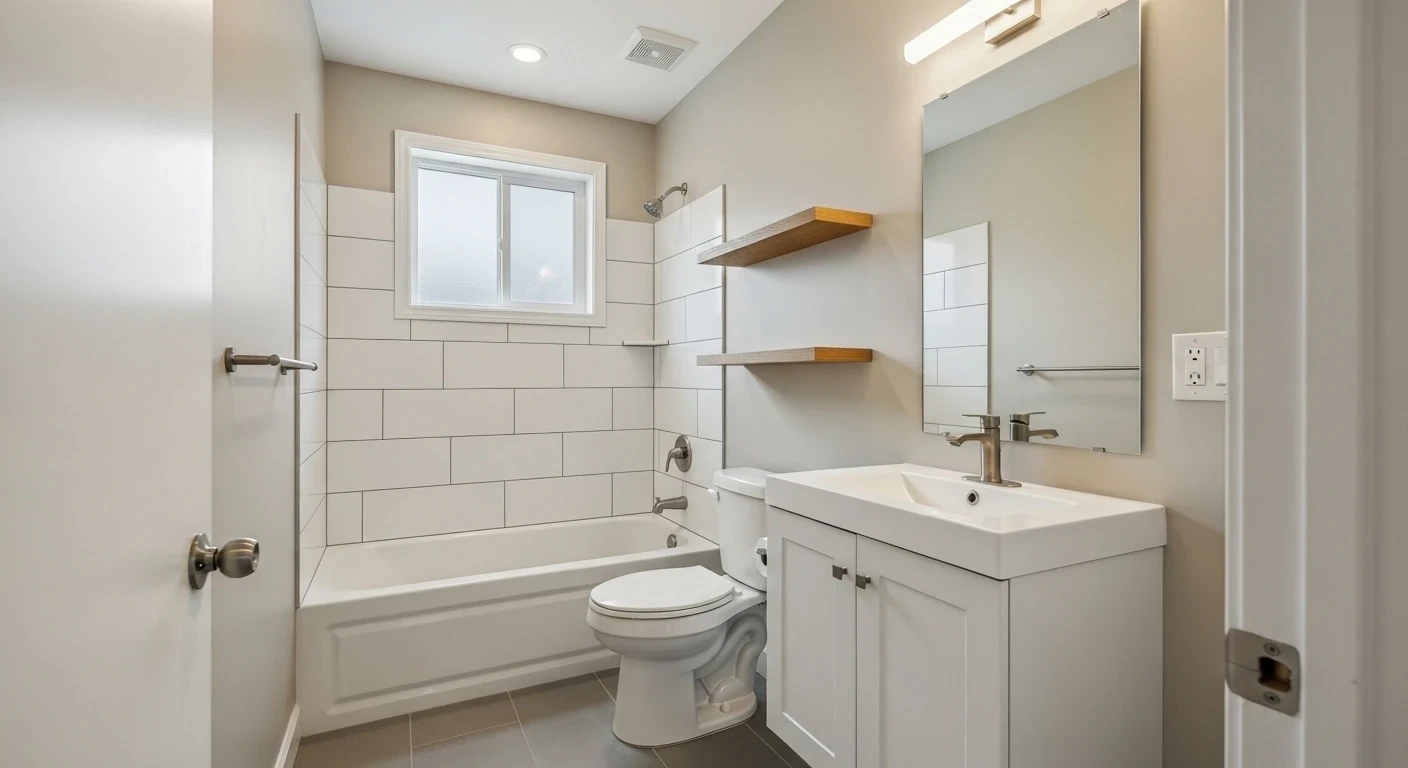 Small Bathroom Upgrade - Dalhousie (NW Calgary)